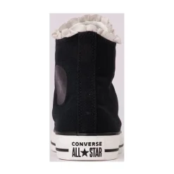 Converse Chuck Taylor All Star Frills High-Top Sneaker - Black