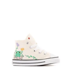 Converse Chuck Taylor All Star Frog Garden High-Top Sneaker - Baby / Toddler - Egret