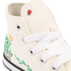 Converse Chuck Taylor All Star Frog Garden High-Top Sneaker - Baby / Toddler - Egret