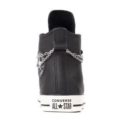 Converse Chuck Taylor All Star Girli-tude High-Top Sneaker - Black / Egret