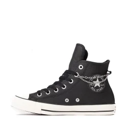 Converse Chuck Taylor All Star Girli-tude High-Top Sneaker - Black / Egret