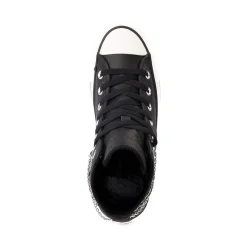 Converse Chuck Taylor All Star Girli-tude High-Top Sneaker - Black / Egret