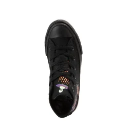Converse Chuck Taylor All Star Groovy Space Glow High-Top Sneaker - Little Kid - Black