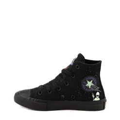 Converse Chuck Taylor All Star Groovy Space Glow High-Top Sneaker - Little Kid - Black