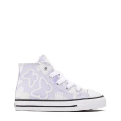 Converse Chuck Taylor All Star High-Top Flocked Butterflies Sneaker - Baby / Toddler - Blueberry Ice