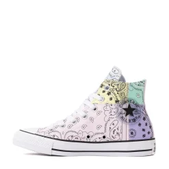 Converse Chuck Taylor All Star High-Top Pastel Bandana Sneaker - Multicolor