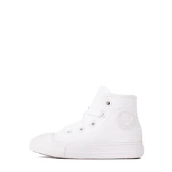 Converse Chuck Taylor All Star High-Top Sneaker - Baby / Toddler - White Monochrome