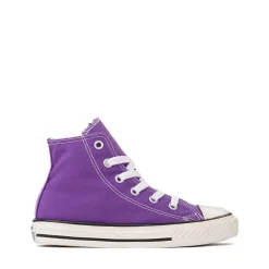 Converse Chuck Taylor All Star High-Top Sneaker - Little Kid - Purple