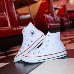 Converse Chuck Taylor All Star High-Top Sneaker - Little Kid - White