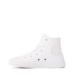 Converse Chuck Taylor All Star High-Top Sneaker - Little Kid - White Monochrome