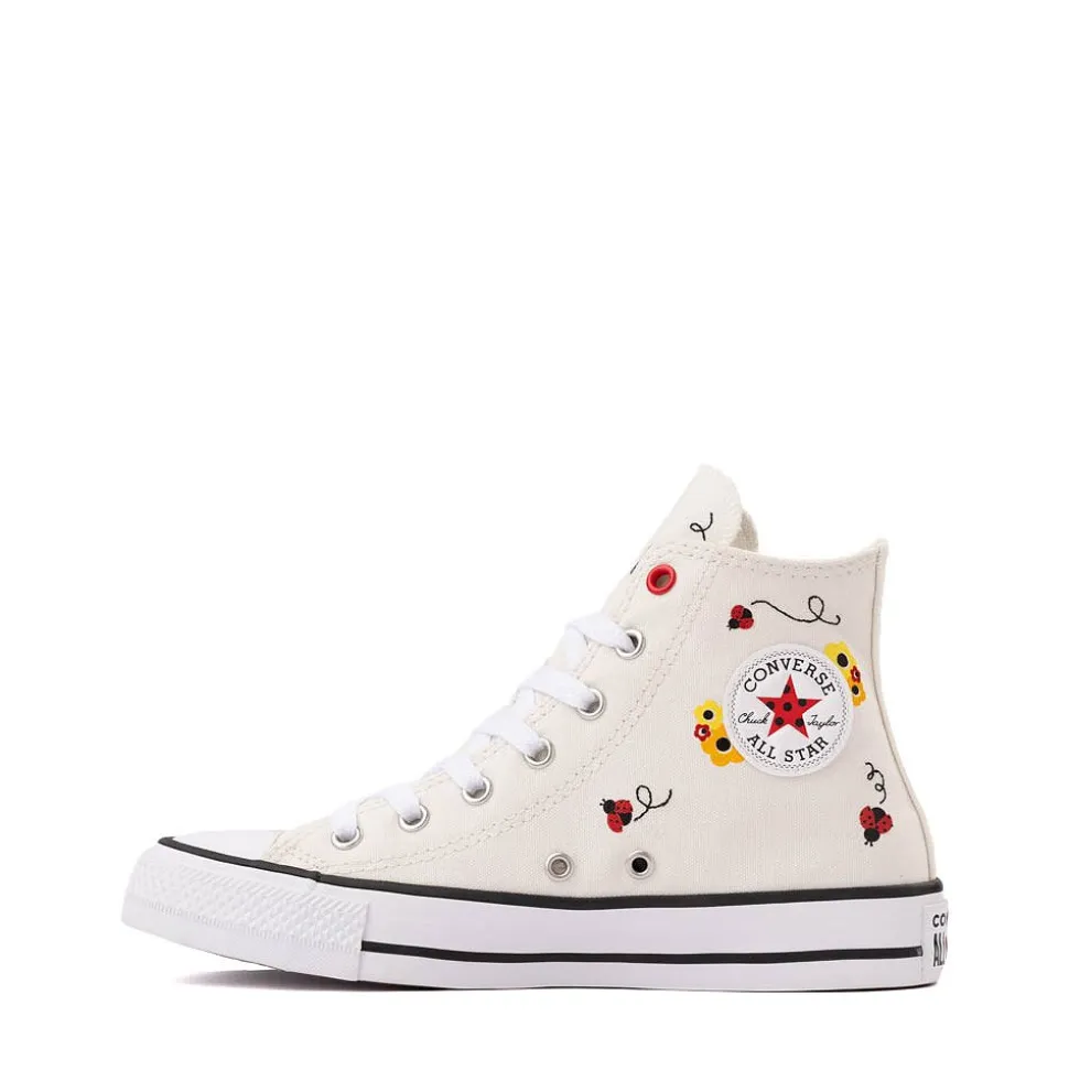 Converse Chuck Taylor All Star Ladybugs High-Top Sneaker - Big Kid - Natural