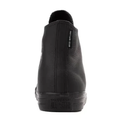 Converse Chuck Taylor All Star Leather High-Top Sneaker - Black Monochrome