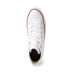 Converse Chuck Taylor All Star Leather High-Top Sneaker - Optical White