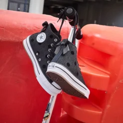 Converse Chuck Taylor All Star Lift Bows High-Top Sneaker - Big Kid - Black