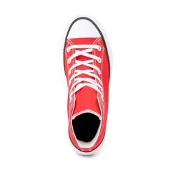 Converse Chuck Taylor All Star Lift Double Stack High-Top Sneaker - Red and White