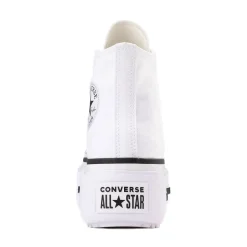 Converse Chuck Taylor All Star Lift Double Stack High-Top Sneaker - White