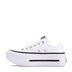 Converse Chuck Taylor All Star Lift Double Stack Low-Top Sneaker - White