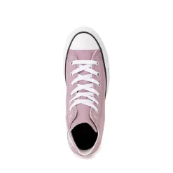 Converse Chuck Taylor All Star Lift Flower High-Top Sneaker - Big Kid - Orchid