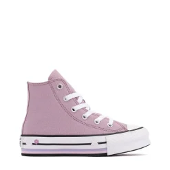 Converse Chuck Taylor All Star Lift Flower High-Top Sneaker - Little Kid - Orchid