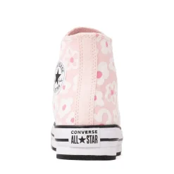 Converse Chuck Taylor All Star Lift High-Top Sneaker - Big Kid - Pink / Flocked Flowers