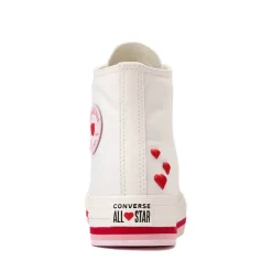 Converse Chuck Taylor All Star Lift Love Me Lots High-Top Sneaker - Big Kid - White