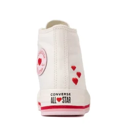 Converse Chuck Taylor All Star Lift Love Me Lots High-Top Sneaker - Little Kid - White