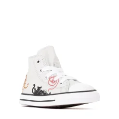 Converse Chuck Taylor All Star Pet Pack High-Top Sneaker - Baby / Toddler - Rainwashed Grey / Cats