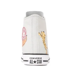 Converse Chuck Taylor All Star Pet Pack High-Top Sneaker - Big Kid - Rainwashed Grey / Cats