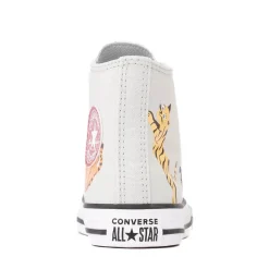 Converse Chuck Taylor All Star Pet Pack High-Top Sneaker - Little Kid - Rainwashed Grey / Cats
