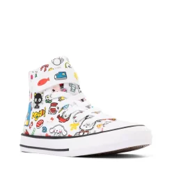 Converse x Hello Kitty® & Friends Chuck Taylor All Star Easy-On High-Top Sneaker - Little Kid - White