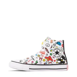 Converse x Hello Kitty® & Friends Chuck Taylor All Star Easy-On High-Top Sneaker - Little Kid - White