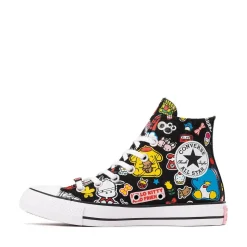 Converse x Hello Kitty® & Friends Chuck Taylor All Star High-Top Sneaker - Black