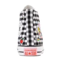 Converse x Hello Kitty® & Friends Chuck Taylor All Star High-Top Sneaker - Black / White Gingham