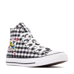 Converse x Hello Kitty® & Friends Chuck Taylor All Star High-Top Sneaker - Black / White Gingham