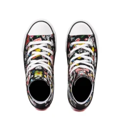 Converse x Hello Kitty® & Friends Chuck Taylor All Star High-Top Sneaker - Little Kid - Black