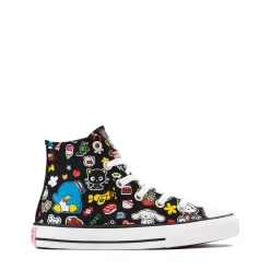 Converse x Hello Kitty® & Friends Chuck Taylor All Star High-Top Sneaker - Little Kid - Black
