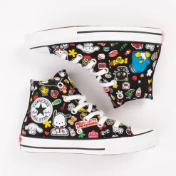 Converse x Hello Kitty® & Friends Chuck Taylor All Star High-Top Sneaker - Little Kid - Black