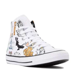 Converse x Tom and Jerry Chuck Taylor All Star High-Top Sneaker - White