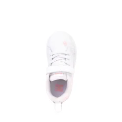 DC Court Graffik Skate Shoe - Baby / Toddler - White / Pink