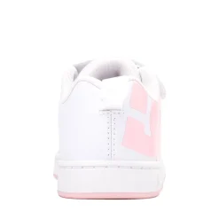 DC Court Graffik Skate Shoe - Baby / Toddler - White / Pink