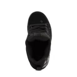 DC Court Graffik Skate Shoe - Little Kid / Big Kid - Black Monochrome