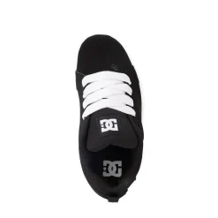 DC Court Graffik Skate Shoe - Little Kid / Big Kid - Black / White