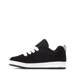 DC Court Graffik Skate Shoe - Little Kid / Big Kid - Black / White