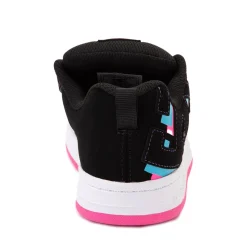 DC Court Graffik Skate Shoe - Little Kid / Big Kid - Neon Lights