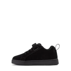DC Court Graffik Skate Shoe - Toddler - Black / Black