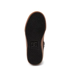 DC Pure Hi EV Skate Shoe - Little Kid / Big Kid - Black / Gum