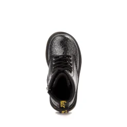 Dr. Martens 1460 8-Eye Glitter Boot - Toddler - Black / Silver