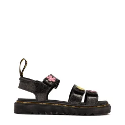Dr. Martens Klaire Sandal - Little Kid / Big Kid - Black / Floral