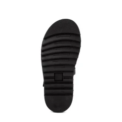 Dr. Martens Marlowe II Hearts Sandal - Little Kid / Big Kid - Black / Powder Pink