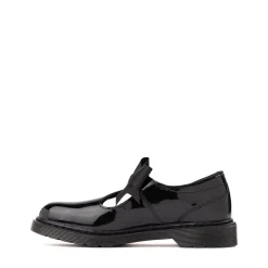 Dr. Martens Polley II Bow Mary Jane Shoe - Big Kid - Black